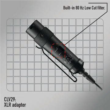 CLV29A XLR adapter (3M)