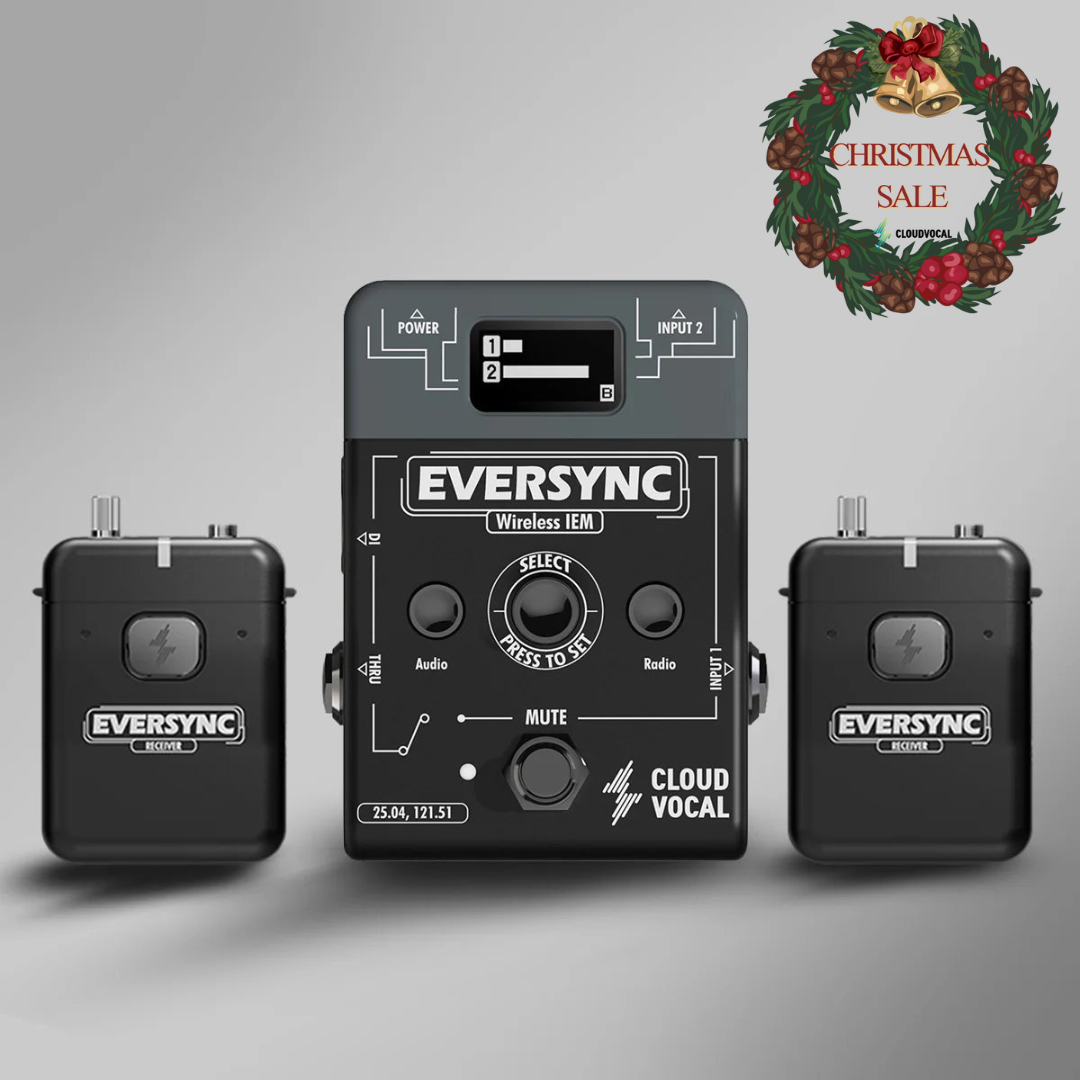 EverSync Wireless IEM (2X Receivers)