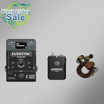 EverSync Wireless IEM + EC-5 Earphones