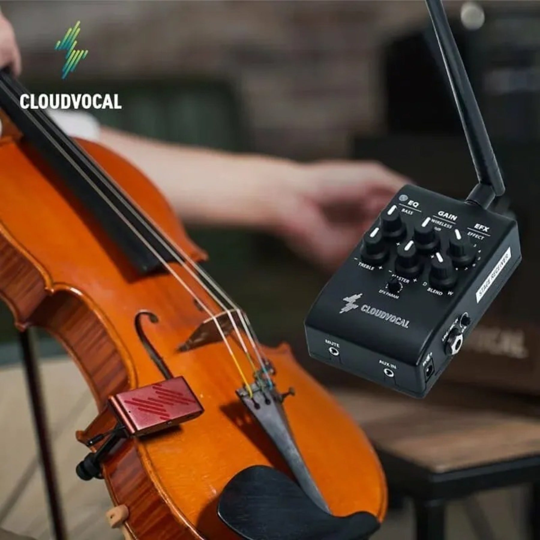 ISOLO VF-10 Violin/Fiddle Wireless System (With KNA pickup)