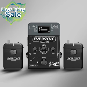EverSync Wireless IEM (2X Receivers)